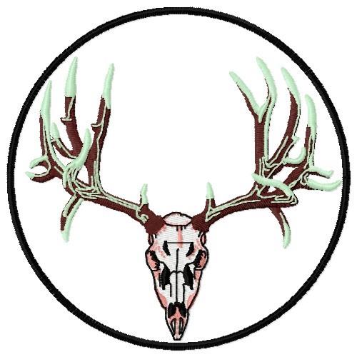 camo deer skull tattoos