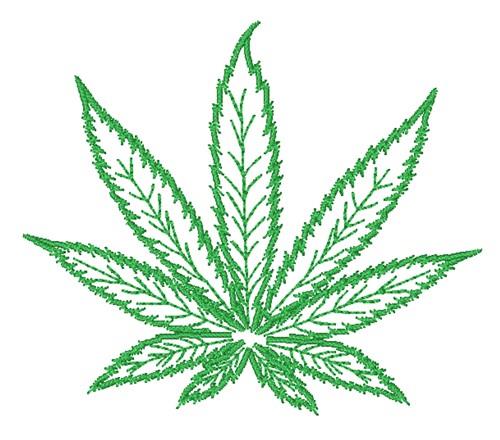 weed outline