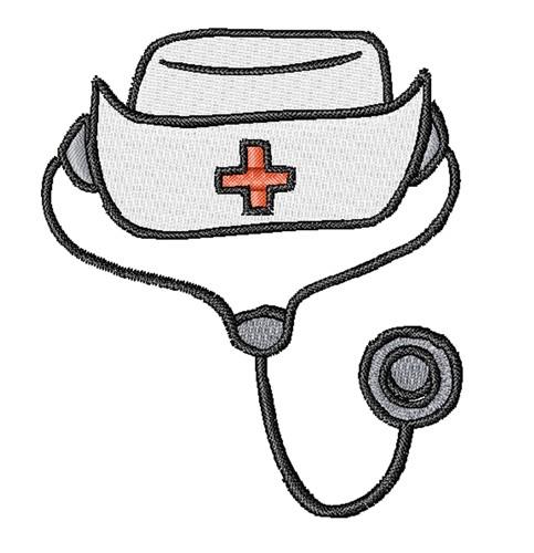 Nurses Cap & Stethoscope Nurses Cap & Stethoscope