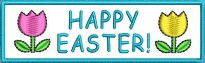 Happy Easter Border