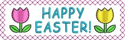 Happy Easter Border