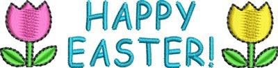 Happy Easter Border