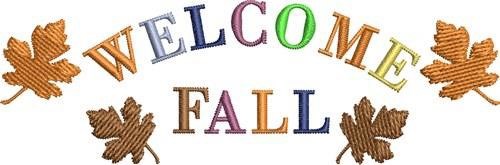 Welcome Fall