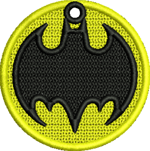 South for f 17-6 BATMAN LOGO EMBROIDERY