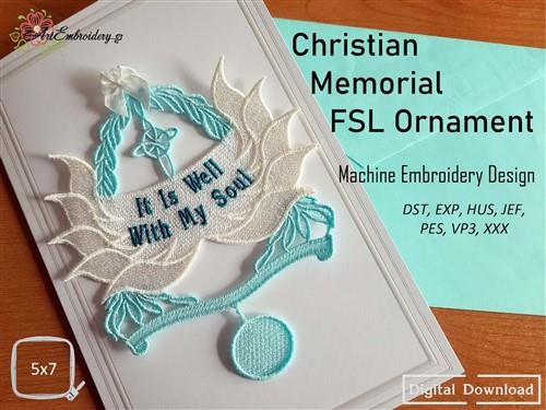Christian Memorial FSL Ornament
