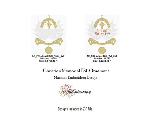 Christian Memorial FSL Ornament