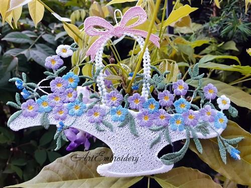 FSL Forget-Me-Not Basket