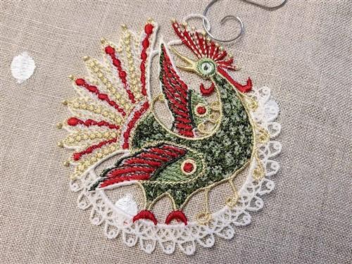 FSL Rooster Ornament