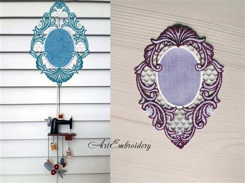 Lace Applique Suncatcher