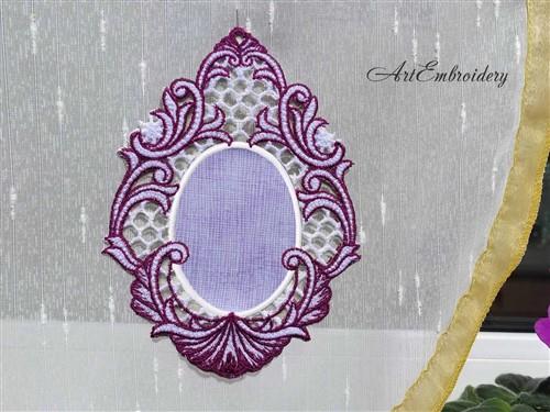 Lace Applique Suncatcher