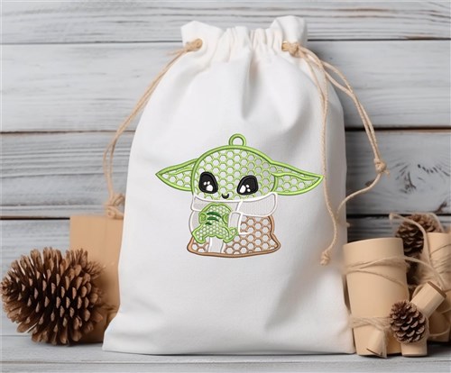 FSL Baby Yoda Earrings