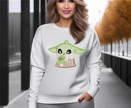 FSL Baby Yoda Earrings