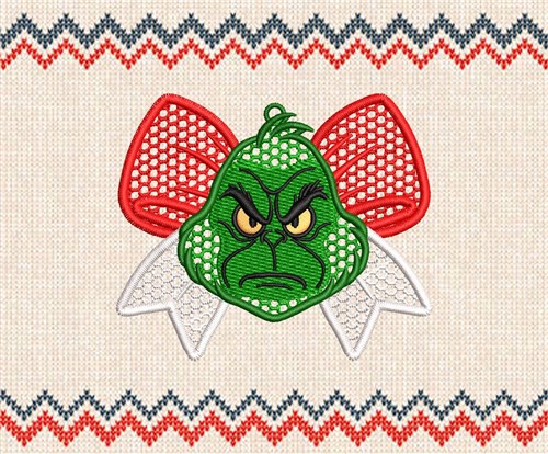FSL Grinch Bow