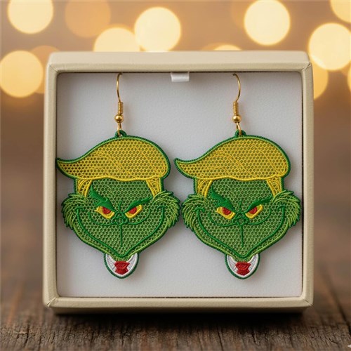 FSL Grinch Head