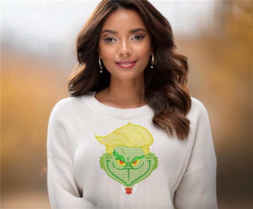 FSL Grinch Head