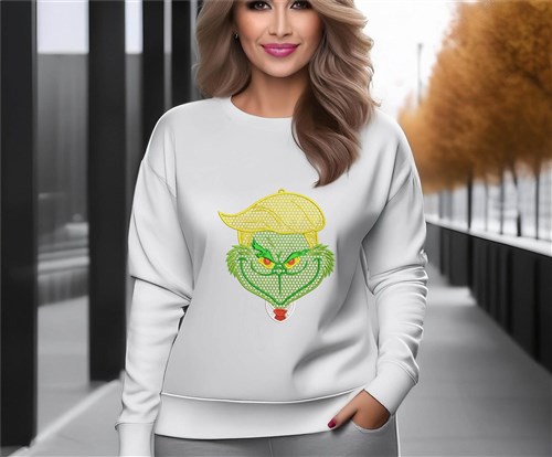 FSL Grinch Head