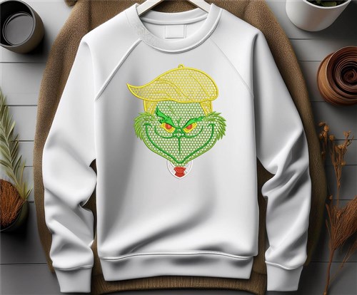 FSL Grinch Head