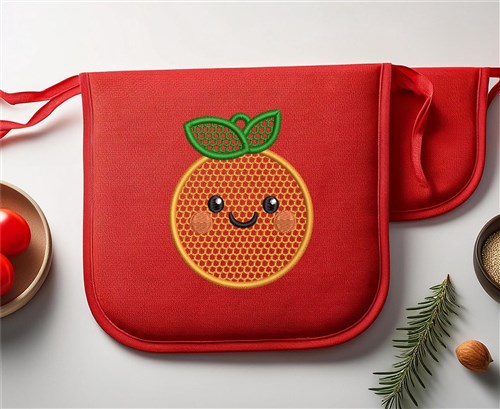 FSL Orange Earring
