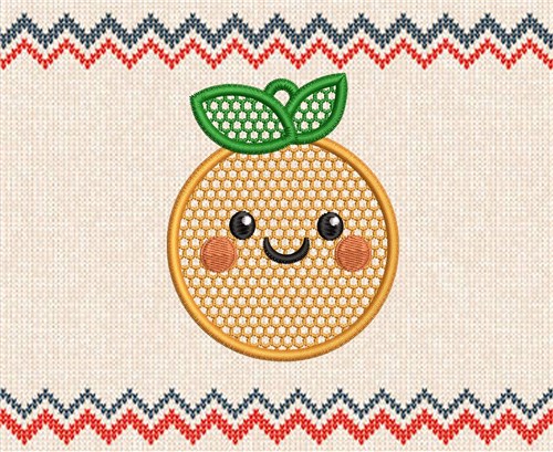FSL Orange Earring