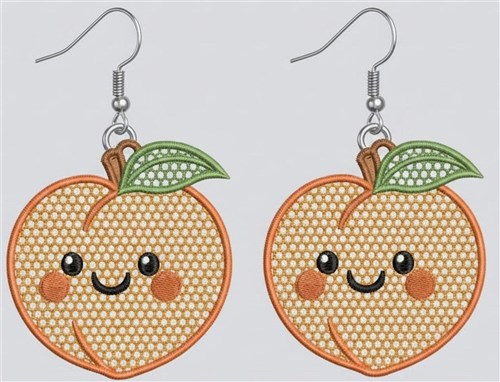 FSL Peach Earrings