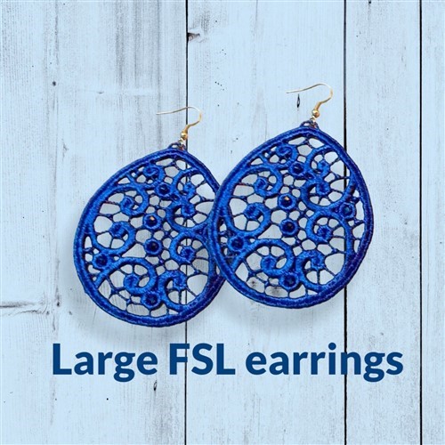 FSL Swirl Earrings