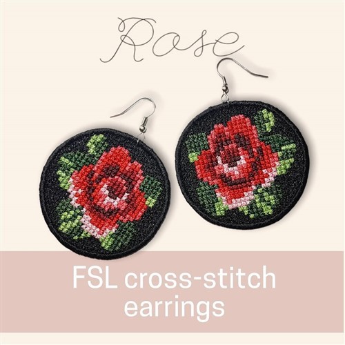 FSL Rose Pendant