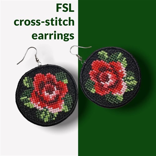 FSL Rose Pendant
