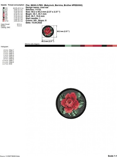 FSL Rose Pendant