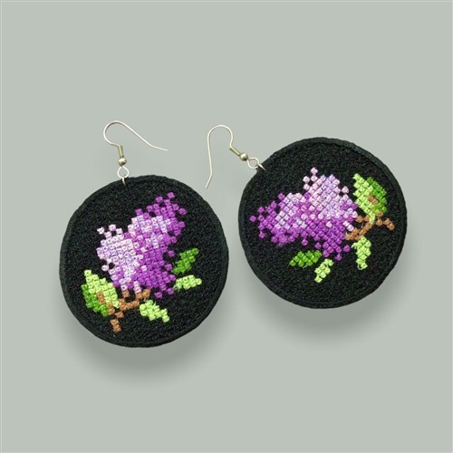 FSL Cross-Stich Earrings