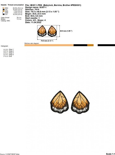 FSL Butterfly Wings
