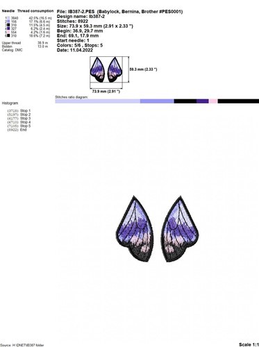 FSL Butterfly Wings
