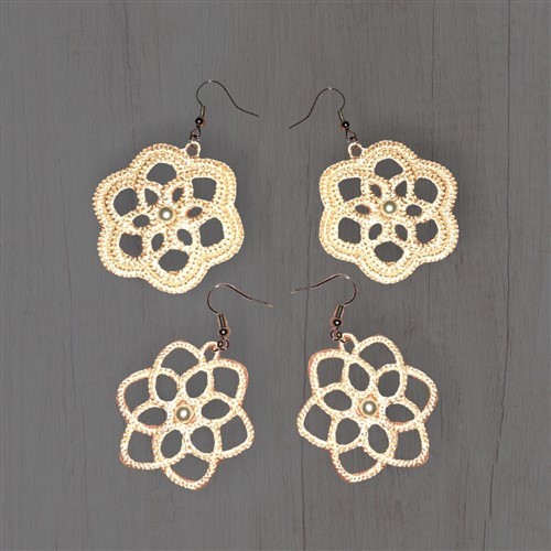 FSL Flower Earrings