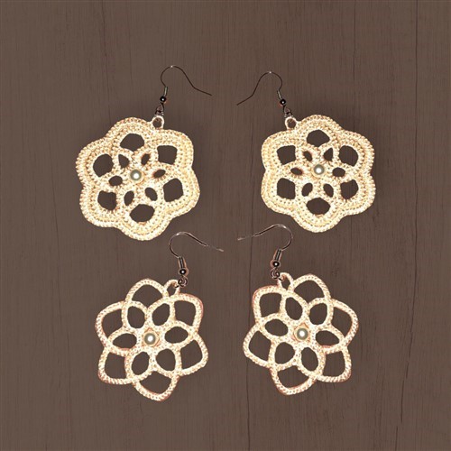 FSL Flower Earrings