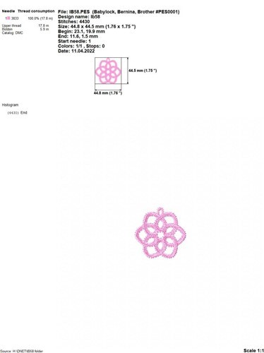 FSL Flower Earrings