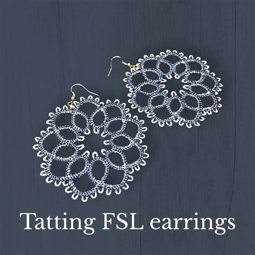 FSL Tatting Earrings