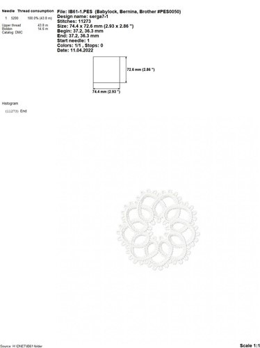 FSL Tatting Earrings