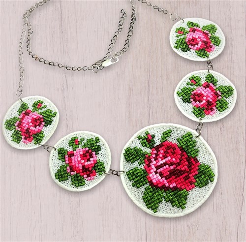 FSL Rose Necklace