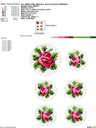 FSL Rose Necklace