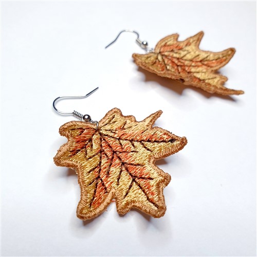 FSL Leaf Earrings