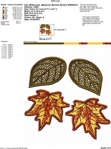 FSL Leaf Earrings