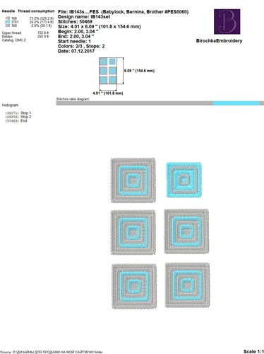 FSL Jewelry Squares