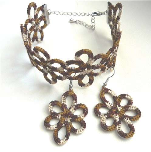 FSL Choker & Earrings