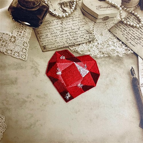 FSL Ruby Heart