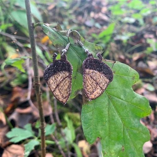 FSL Acorn Earrings