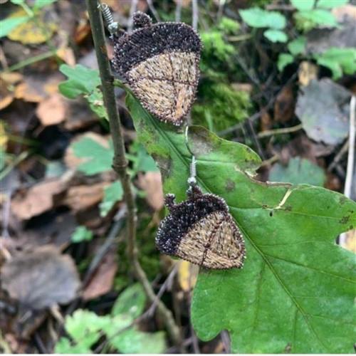 FSL Acorn Earrings