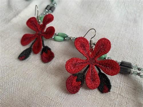 FSL Flower Earrings