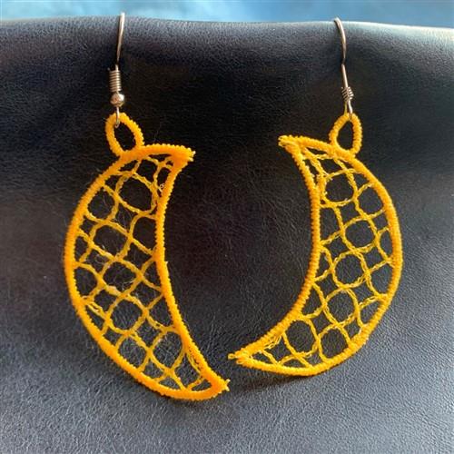 FSL Moon Earrings