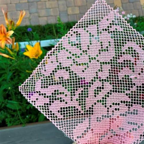 FSL Floral Doily