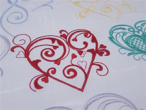 FSL Hearts Ornaments