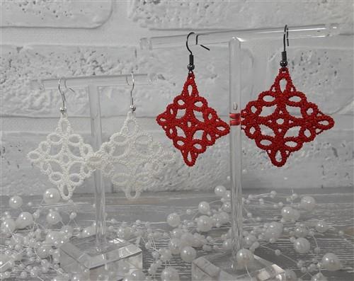 FSL Tatting Bracelet & Earrings